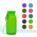 Bübi 14 oz 425 ml Collapsible Silicone Water Bottle Foldable Camping Hiking New