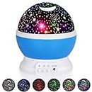 ROMINO Star Master Galaxy Night Projector Lamp Ceiling Led Light 360 Degree Rotating Colorful Lights Starry Space Projection Home Decoration Design, Gift for Kids Boy Girl, Plastic (Multi1)