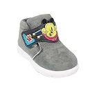 Coolz Kids Chu-Chu Sound Musical First Walking Shoes Bob Dog for Baby Boys and Baby Girls for 9-24 Months (Grey, 18_Months)
