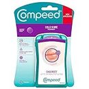 Compeed Cold Sore Discreet Healing Patch, 15 Patches, Cold Sore Treatment, More Convenient than Cold Sore Creams, Dimensions: 1.5cmx1.5cm