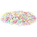 Plastic Beads, Heart‑Shaped Plastic Beads Beading Supplies Convenient To Use Clothing Accessories for DIY Clothing Accessories Materials
