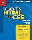 Murach’s HTML and CSS: Training & Reference