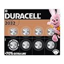 Duracell - 2032, Batteria Bottone al litio 3V, confezione da 8, con Tecnologia Baby Secure per l'uso su chiavi con sensore magnetico, bilance, elementi indossabili (DL2032/CR2032)