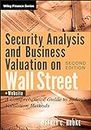Security Analysis and Business Valuation on Wall Street: A Comprehensive Guide to Today's Valuation Methods (Wiley Finance Book 458)