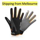 Bike glove full finger gym cycling gloves touch screen Breathable windproof