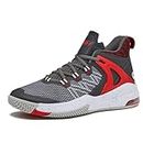 AND1 Turnaround Men’s Basketball Shoes, Indoor or Outdoor Basketball Sneakers for Men, Street or Court - Black, 10.5 Medium