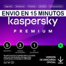 Kaspersky Premium Total Security 2024/5 Pc/1 año/📩email con código 15 minutos📩