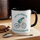 Regali in bicicletta per lei, regali in bicicletta, regali in bicicletta - Tazza bicicletta personalizzata per lei