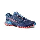 La Sportiva Mens Bushido III - Performance Mountain/Trail Running Shoes, Deep Sea/Cherry Tomato, 12.5