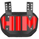 Sports Unlimited HIM Football Back Plate - Red
