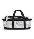 THE NORTH FACE Base Camp Duffel—M, White Dune Wavy Lines Print/TNF Black, One Size