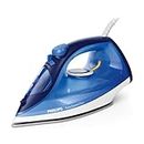 Philips Steam Iron GC2145/20 – 2200-watt, From Worlds No.1 Ironing Brand*, Scratch resistant ceramic soleplate, Steam Rate of up to 30 g/min, 110 g steam boost, Drip stop technology