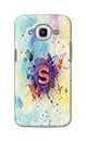 EmirumCases Name II Initial II Letter S with Butterflies Printed Designer Hard Back Case Cover for Samsung Galaxy J2 (6) 2016, Galaxy J2 Pro (6), J210F Back Cover - PSK1842