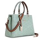 EXOTIC Women's Punched Hand/Sling Bag (Green)