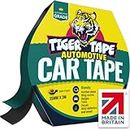 Tiger Tape® Car Number Plate Tape | UK Automotive Grade Vehicle Registration Adhesive | No drilling required | perfect for Private Reg Plates, Wing Mirrors, Trims, Decals, Badges, Permanent