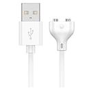 Kwevos Magnetic USB DC Charger Cable Replacement Charging Cord, 2Pins, 31.4Inch Long 7mm/0.27'' Charger for Toys, Cleanser and Other Electric Device