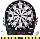 Viper Showdown Electronic Dartboard Sport Size Over 30 Games with 590 Options Automatic Scoring LCD Display Missed-Dart Catch Band Battery Operated Included Soft Tip Darts with Replacement Points