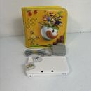 NINTENDO 3DS XL GAME CONSOLE WHITE WITH CASE + CHARGER + 2 GAMES