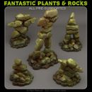 Plantas y rocas fantásticas impresas en 3D Primal Inuk Shuk 28 mm - 32 mm D&D Wargaming