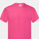 Fruit of the Loom Fruit Of The Loom Mens Original Short Sleeve T-Shirt (Fuchsia) - Pink - M