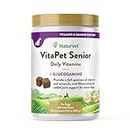 NaturVet VitaPet Senior Daily Vitamin Dog Supplements Plus Glucosamine – Includes Full-Spectrum Vitamins, Minerals – Joint Support for Older, Active Dogs – 120 Ct. Soft Chews