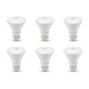 Amazon Basics 50W Equivalent, Warm White, Dimmable, 10,000 Hour Lifetime, PAR20 LED Light Bulb | 6-Pack