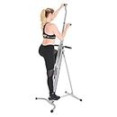 Heavy Duty Vertical Climber Machine 5 Levels Adjustable, Handle Hand Grip Workout Fitness Machine for Fitness Aerobic Exercise Home Gym