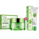 BIOAQUA Aloe Vera Facial Care Sets Moisturizing Face Cream Aloe Vera Eye Cream Eyes Gel Acne