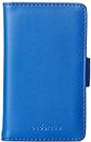 Cadorabo Book Case Compatible with Nokia Lumia 800 in Navy Blue - with Stand Function and Card Slot Made of Structured Faux Leather - Wallet Etui Cover Pouch PU Leather Flip