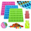 Cavity Skull Silicone Gummy Moulds Bear Mold Candy Chocolate Jelly Ice Bakeware