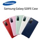 Funda protectora oficial original de silicona sedosa para Samsung Galaxy S20FE EF-PG780