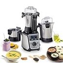 Hamilton Beach Professional Juicer Mixer Grinder 58770-IN, 1400 Watt Rated Motor, Triple Overload Protection, 3 Stainless Steel Leakproof Jars, Triple Safety Protection, Intelligent Controls, Black