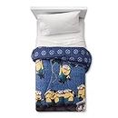 Despicable Me 3 Minions Blue Comforter (Twin)