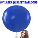 5 x 18 Zoll große riesige ovale Latex große Ballons Hochzeit Party Ballons Dekor UK