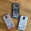 Kate Spade Accessories | Bundle Of Samsung Galaxy Phone Cases Nwot | Color: Black | Size: Os