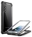 i-Blason Funda Galaxy S21 [Ares] Transparente Case Antigolpes Carcasa para Samsung Galaxy s20 Plus - Negro