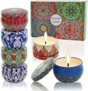 Romantic Scented Candles Gift 6 Pack  Aromatherapy Candles Stress Relief Relax