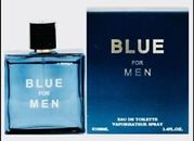 Free Shipping PERFUME For Men BLUE 100ml 3.4fl.oz Long Lasting Fragrance Cologne