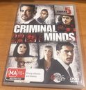 Criminal Minds : Season 5 (2009 : 6 Disc DVD Set) Very Good Condition Region 4