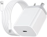 20W USB Type-C Wall Adapter Fast Charger PD Power For iPhone 15 14 13 Pro iPad