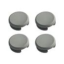 Rinbers Pack of 4 3D Analog Joystick Button Control Cover Thumbstick Circle Pad Cap Replacement for Nintendo 2DS 3DS 3DS XL LL New 2DS XL New 3DS New 3DS XL LL