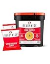 READYWISE - Prepper Pack Bucket, 52 Servings, Emergency, MRE Meal & Drink Supply, Premade, Freeze Dried Survival Food, Hiking, Adventure & Camping Essentials, Individually Packaged, 25 Year Shelf Life