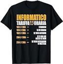 X.Style Informatico Hourly Rate - Programmer ds1669 T-Shirt (3XL) Black