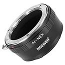 NEEWER NK F auf Sony E Mount Adapter Manueller Fokusring Nikon AI Objektiv an Sony E Montage Kamera Kompatibel mit Sony Alpha 1 A9 A7 A7C A7R A7S A6600 A6400 A5000 NEX-7 NEX-6 NEX-5 NEX-3 ZV-E10 FX30