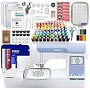 Brother PE900 5" x 7" Embroidery Machine w/Deluxe Embroidery & Digitizing Software Bundle