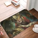 Elden Ring Bloody Wolf Game Doormat Girl Warrior Bath Kitchen Mat Prayer Carpet