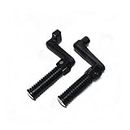 Foot Pegs Motorcycle Rear Foot Pedal Hanging Foot Pedal Used for I&ndian Chieftain Black Horse