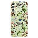 Case Compatible with Samsung Galaxy A24 5G Official Disney Dolls Toy Story Silhouettes to Protect Your Mobile Phone, Transparent Flexible Silicone Case with Official Toy Story License
