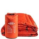 KAMMOK Firebelly Trail Quilt for Hammock Camping - Ember Orange