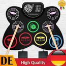 9 Pads Electronic Drum Set Durable Built-in Stereo Speakers Gift for Kids Adults